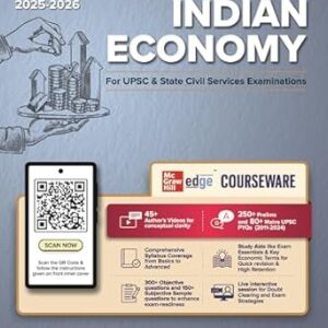 Indian Economy (English) by Nitin Singhania (IAS) for UPSC CSE 2025-26 | 6th edition