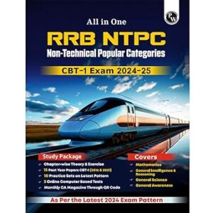 Physics Wallah All in one RRB NTPC 2024-2025 CBT - 1 Exam